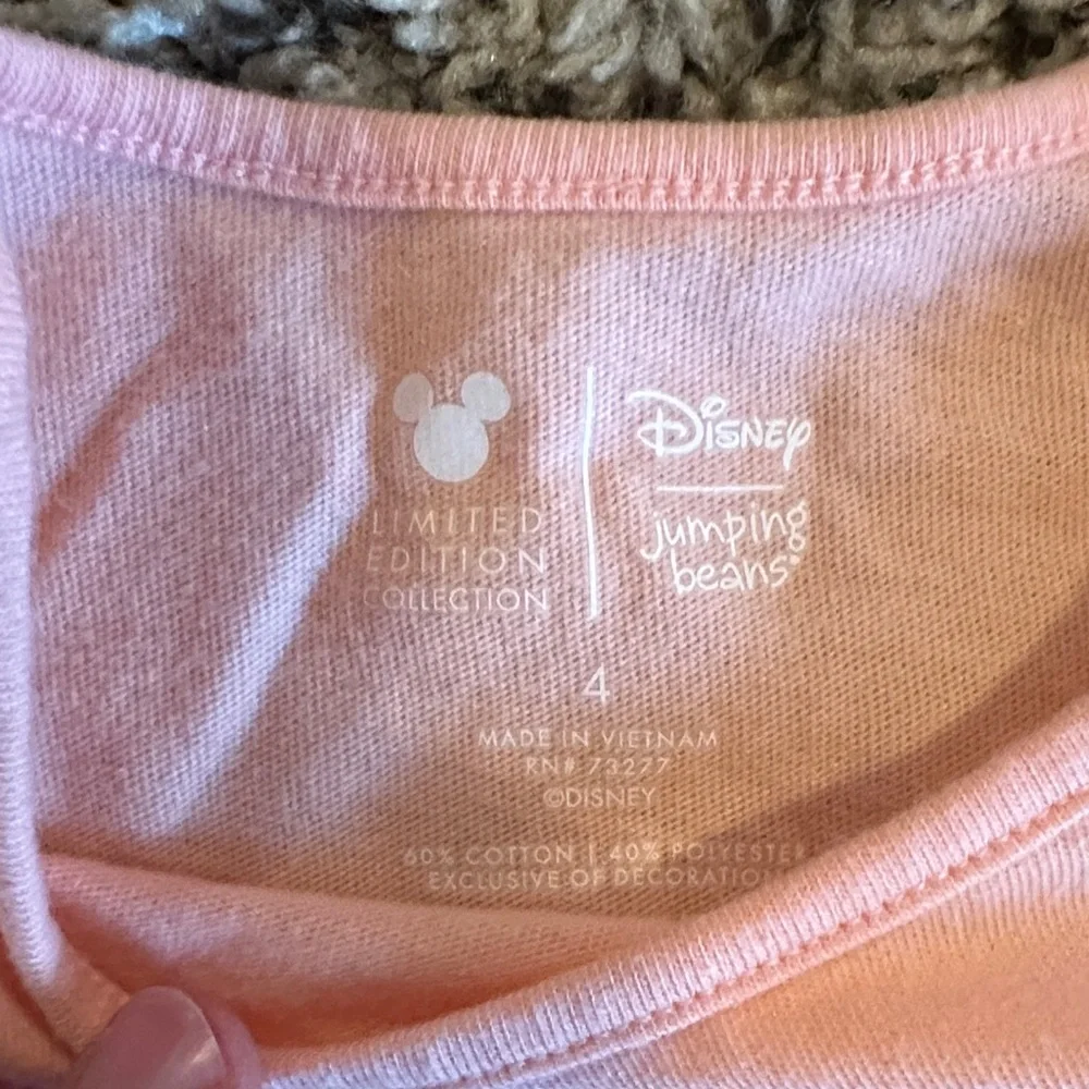 3/$15 Disney Ariel and Flounder Kids Shirt - Peach - Picture 2 of 2